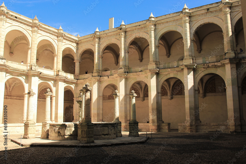 Santo Domingo Cathedral and ex convent in Oaxaca Mexico