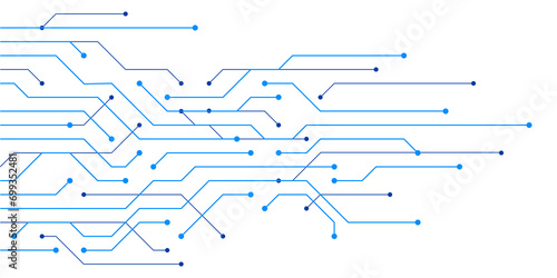 abstract circuit board pattern