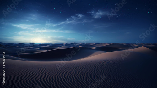 starry desert sky