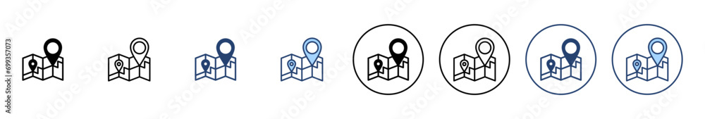 Maps and pin icon vector. location sign and symbol. geo locate, pointer icon. Maps and pin icon vector. location sign and symbol. geo locate, pointer icon.