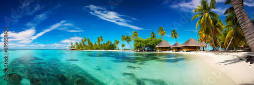Beautiful Sea and Water Villas in Maldives © Doraway