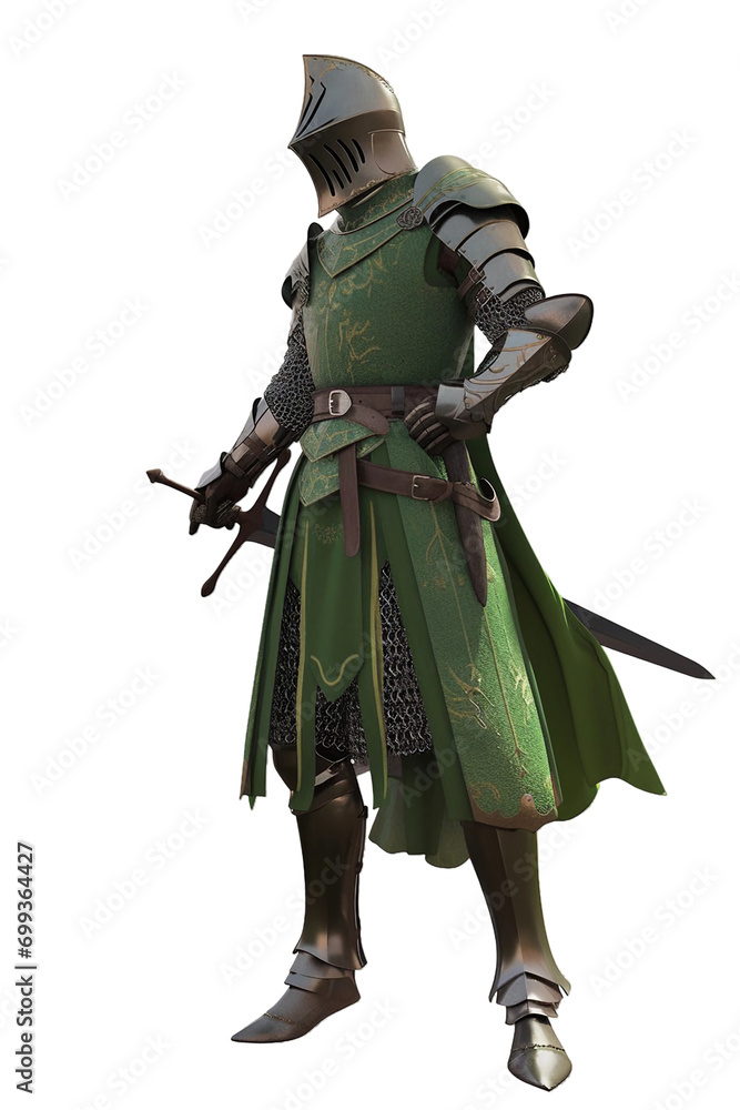 green Medieval knight with a visor helmet, PNG image, PNG graphic resource green Medieval knight with a visor helmet, PNG image, PNG graphic resource