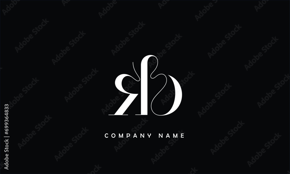 KB, BK, K, B Abstract Letters Logo Monogram KB, BK, K, B Abstract Letters Logo Monogram