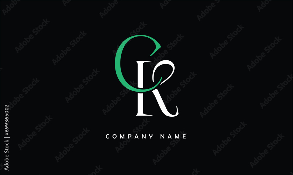 KC, CK, K, C Abstract Letters Logo Monogram KC, CK, K, C Abstract Letters Logo Monogram