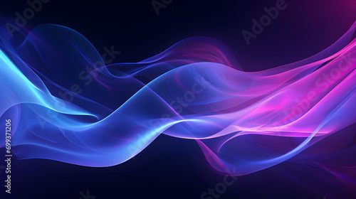 abstract modern smooth blue and purple color combination background. Cool and wavy color smoke background design.