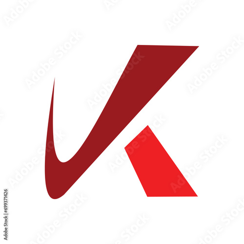 letter k logo design