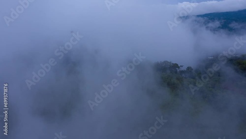 hyperlapse time lapse Mountain Costa Rica