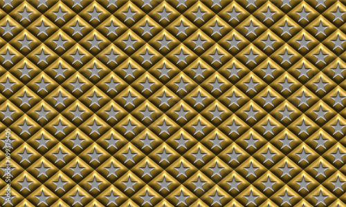 Background with 3D motifs and elegant shadows