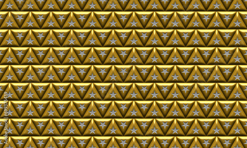 Background with 3D motifs and elegant shadows