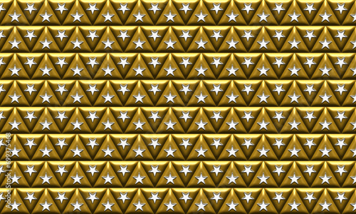 Background with 3D motifs and elegant shadows