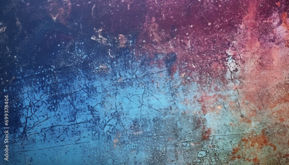 Abstract old dirty pattern paint backdrop damaged grunge generated by AI