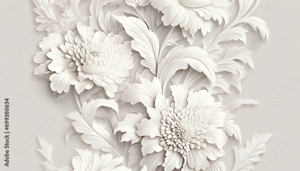 Floral pattern decoration, elegance in nature bouquet generated by AI Floral pattern decoration, elegance in nature bouquet generated by AI