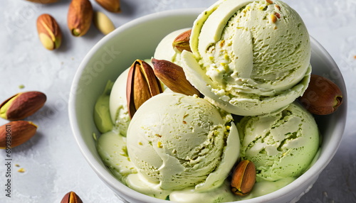 Experience the Taste of Pistachio Ice Cream