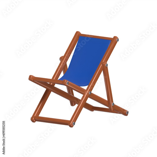 3D deck chair