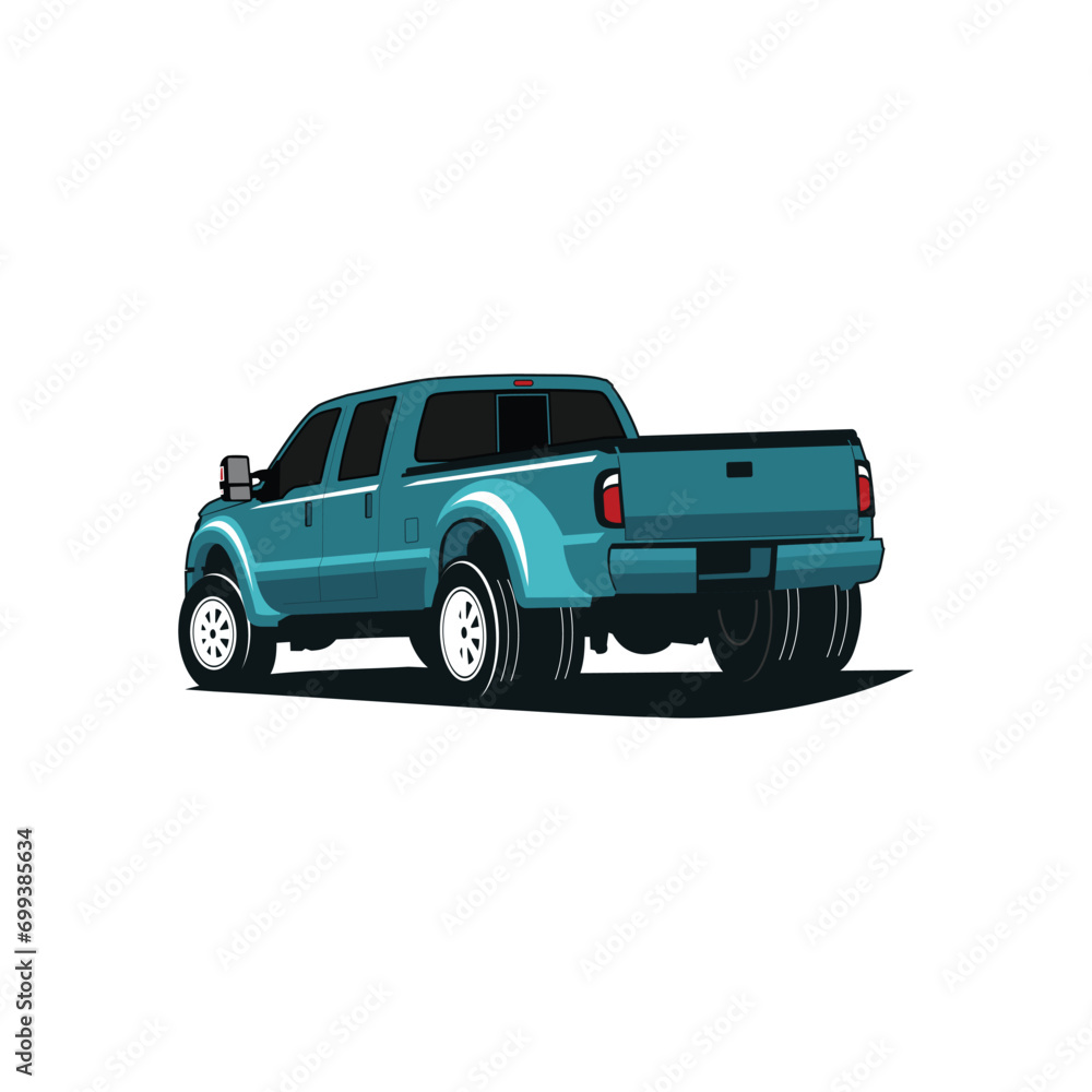 car on a white background truck vector 4wd truck illustration of a truck