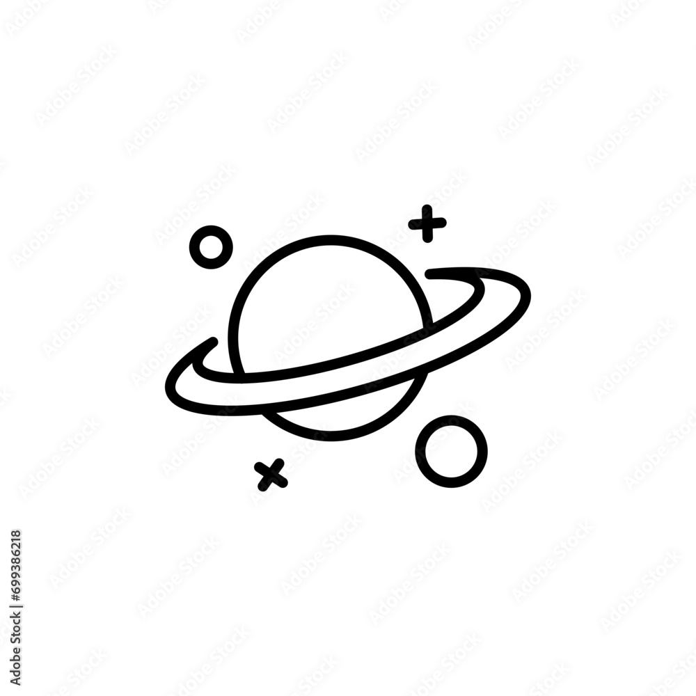Solar planet outline icons, science minimalist vector illustration ,simple transparent graphic element .Isolated on white background Solar planet outline icons, science minimalist vector illustration ,simple transparent graphic element .Isolated on white background