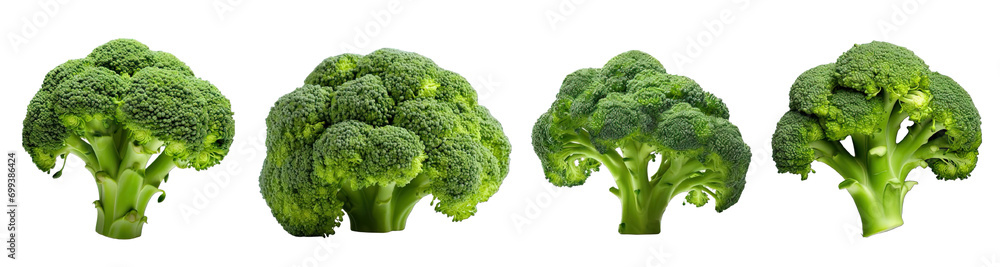 Collection of PNG. Broccoli isolated on a transparent background. Collection of PNG. Broccoli isolated on a transparent background.