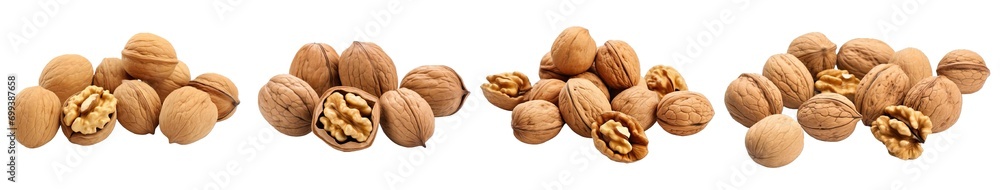 Collection of PNG. Walnuts isolated on a transparent background. Collection of PNG. Walnuts isolated on a transparent background.