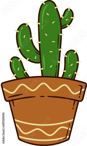 Cute Cactus Plant Table Decoration