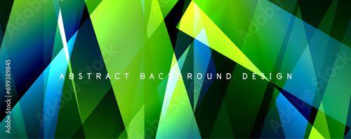 Breaking Glass Background, Kaleidoscope effect. Transparent Straight Lines. Dynamic Light Rays effect. Vector Illustration For Wallpaper, Banner, Background, Card, Book Illustration, landing page