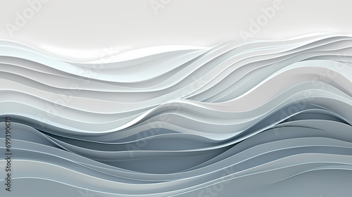 Digital technology blue rhythm wavy line abstract graphic poster web page PPT background with generative