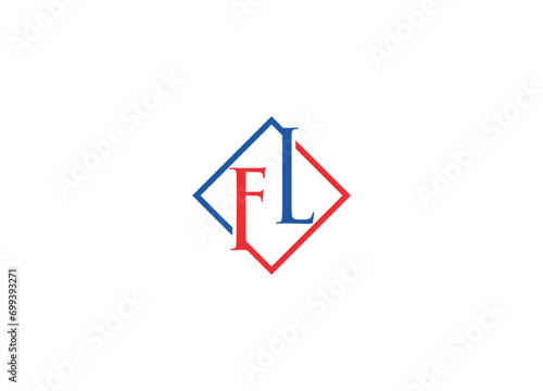 FL modern logo design vector icon template with white background Free Download FL modern logo design vector icon template with white background - GFXLoad