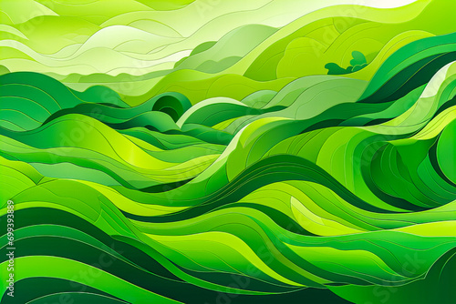 abstract shades of green background