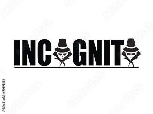 illustration of a person mean incognito