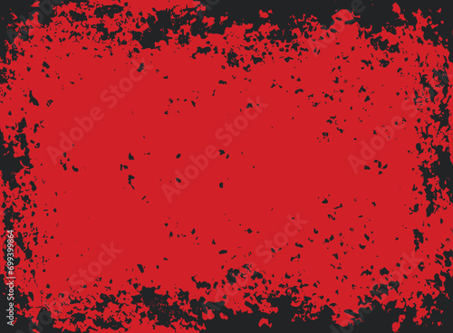 Red grunge scratched background texture