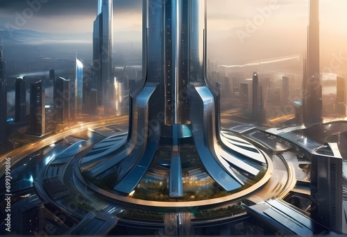 未来型都市ハブタワー