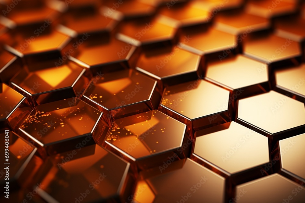 abstract background of hexagons abstract background of hexagons