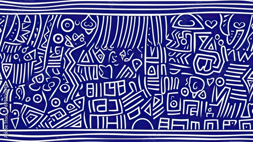 Wallpaper Mural abstract drawing Torontodigital.ca