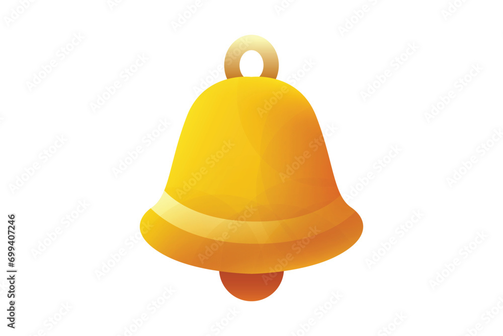 Bell Christmas Decoration Sticker Design Bell Christmas Decoration Sticker Design