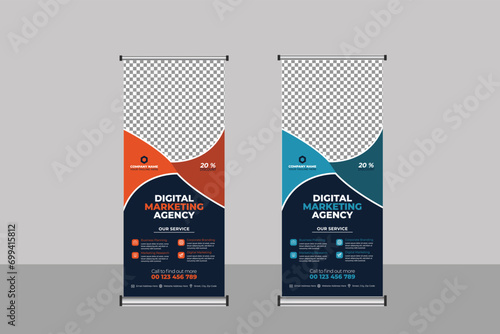 Roll Up Banner Business Template