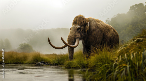  Realistic Woolly Mammoth, Wolly Mommoth in the Wild photo