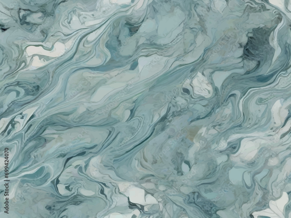 Refreshing Oasis: Cool Blues Marble Texture in Serene Interiors