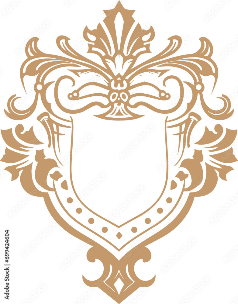 Fototapeta premium Emblem logo vintage template