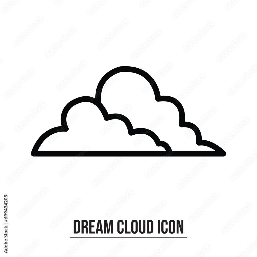 Cloud icon vector illustration. cloud sign and symbol used in web. Cloud icon vector illustration. cloud sign and symbol used in web.