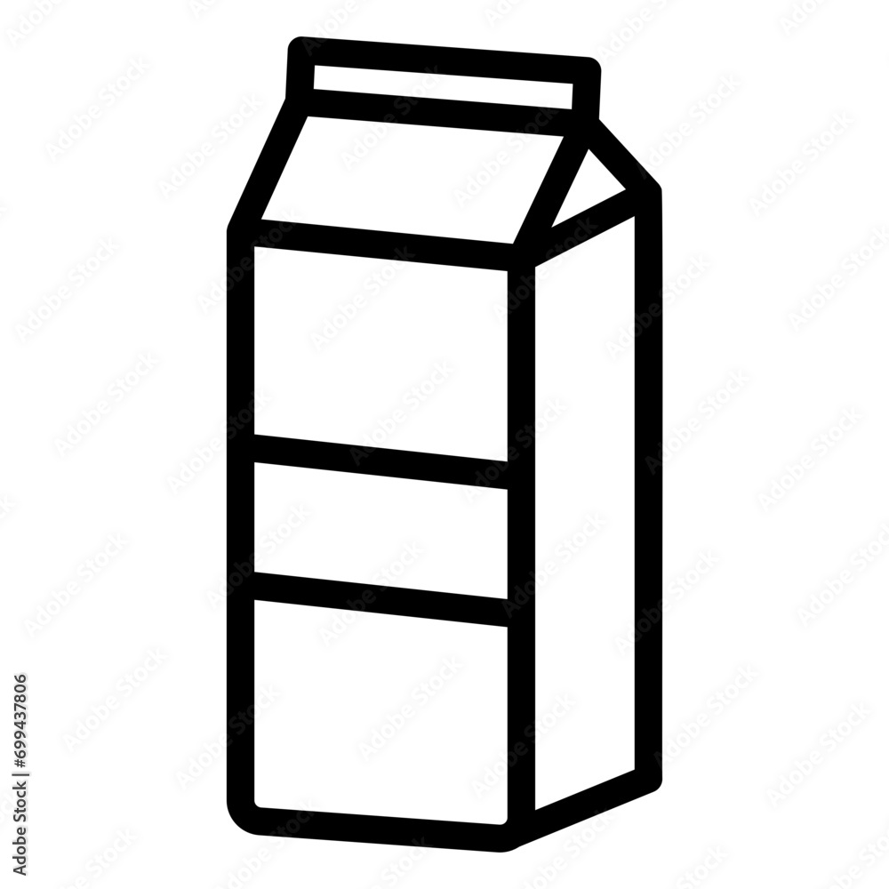 milk outline icon milk outline icon