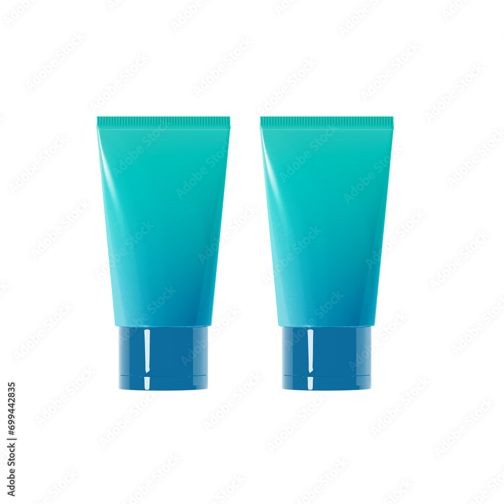 Matte Cosmetic Tube 3D Render Matte Cosmetic Tube 3D Render