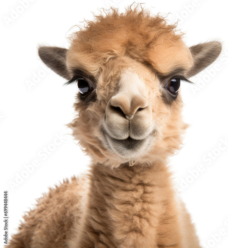 Baby camel isolated on transparent background. PNG © Tran
