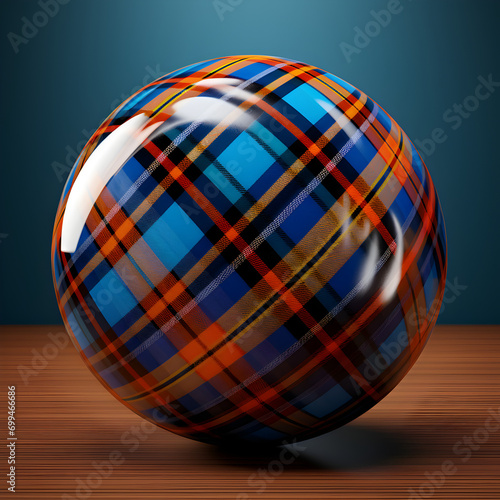 3d render of a sphere, ai generative