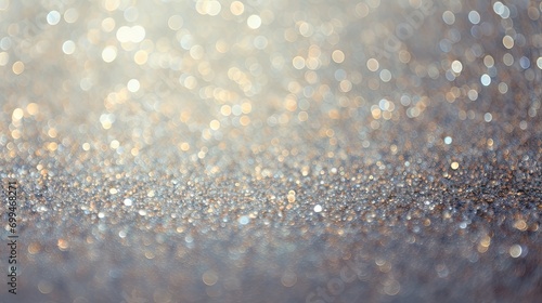 sparkled glitter in soft light