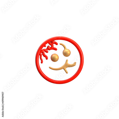 illustration of an background with a circle