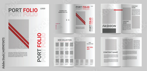 fashion brochure design template

