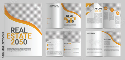 fashion brochure design template
