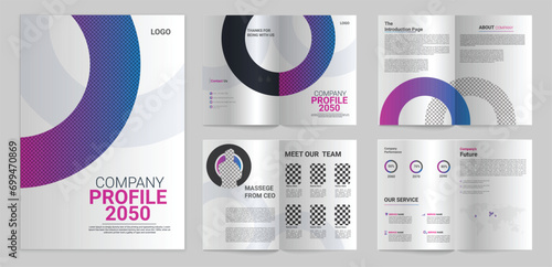 fashion brochure design template
