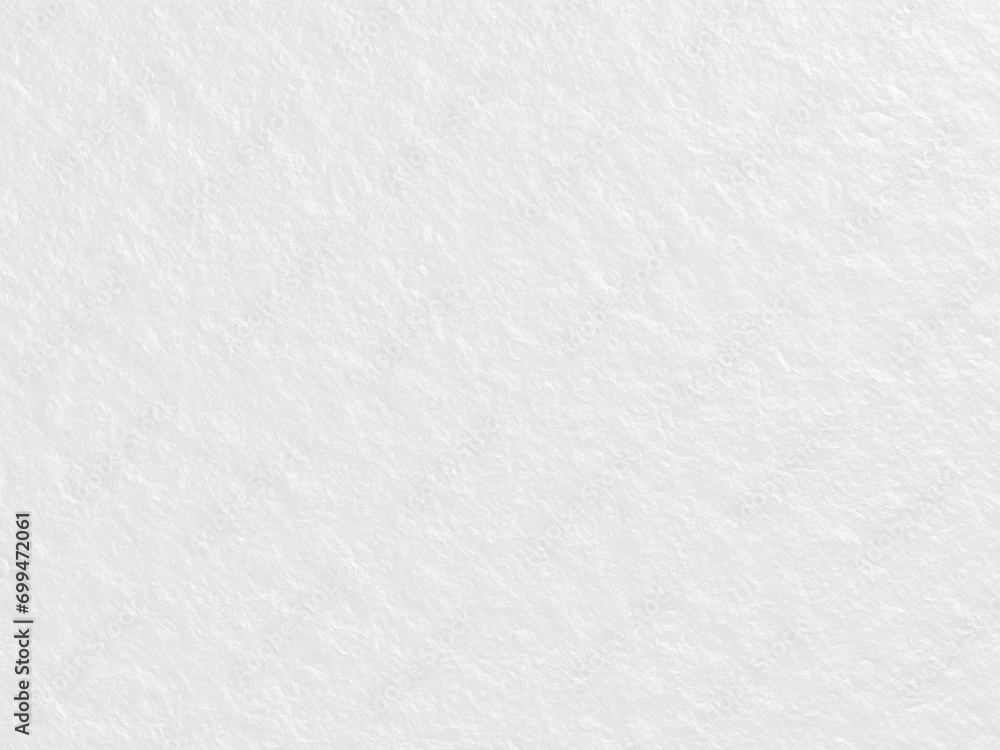 Fototapeta premium Abstract clean white texture wall 3d rendering illustration. Rough structure surface as paper, plaster or cement background for text space creative design artwork.