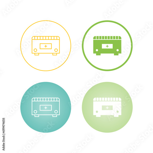 Convection Heater Vector Icon