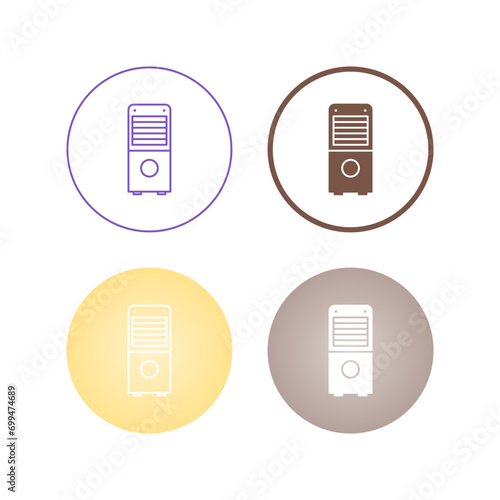 Air Dehumidifier Vector Icon